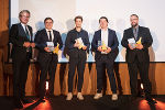 LR Drexler überreicht den Architekturpreis des Landes Steiermark an Studio WG3 (Albert Erjavec, Matthias Gumhalter, Christian Reschreiter, Jan Ries). © Fotos: SH; bei Quellenangabe honorarfrei LR Drexler überreicht den Architekturpreis des Landes Steiermark an Studio WG3 (Albert Erjavec, Matthias Gumhalter, Christian Reschreiter, Jan Ries).