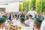 Vor der Orangerie im Grazer Burggarten fand das Konzert "Klingender Burggarten" der Militärmusik Steiermark statt. © Land Steiermark/Foto Fischer; bei Quellenangabe honorarfrei Vor der Orangerie im Grazer Burggarten fand das Konzert "Klingender Burggarten" der Militärmusik Steiermark statt.