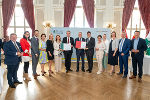 Die Landesregierungen Kärntens und der Steiermark trafen sich im Rathaus Wolfsberg. © LPD Kärnten/Steinacher; Verwendung bei Quellenangabe honorarfrei Die Landesregierungen Kärntens und der Steiermark trafen sich im Rathaus Wolfsberg.